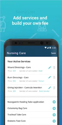 WeCare HCP android App screenshot 3